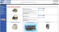 Desktop Screenshot of okidata.lkerie.com